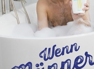 Oliver Uschmann & Sylvia Witt - Wenn Männer baden gehen (Buch) Cover © Lappan Verlag