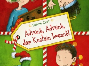 Sabine Zett - Advent, Advent, der Kuchen brennt! - Cover © Loewe Verlag