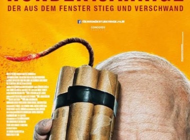 Filmplakat zu "Der Hundertjährige, der aus dem Fenster stieg und verschwand" © Concorde Filmverleih