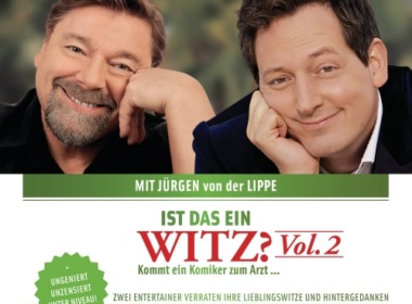 Eckart von Hirschhausen mit Jürgen von der Lippe - Ist das ein Witz? Vol. 2 (Live-CD) Cover © der Hörverlag