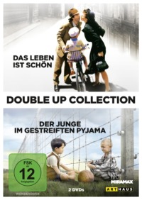 Double Up-Collection (Das Leben ist schön & Der Junge im gestreiften Pyjama (DVD Cover) © Arthaus