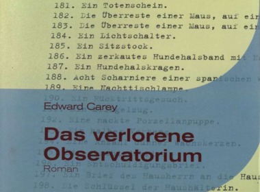 Edward Carey - Das verlorene Observatorium (Cover © Liebeskind Verlag)