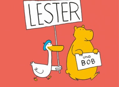 Ole Könnecke - Die Abenteuer von Lester und Bob (Buch) - Cover © Aladin Verlag/Carlsen