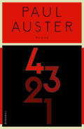 Paul Auster - 4 3 2 1 - Cover © rowohlt